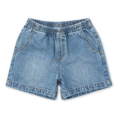 Konges Sløjd - Magot Bio-Baumwoll-Denim-Shorts | Blau