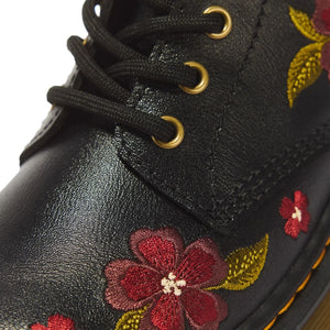 Dr Martens - 1460 J Botas con cordones florales | Negro