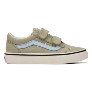 Vans - Scratch Sneakers Old Skool V Paint Splatter | Salbei