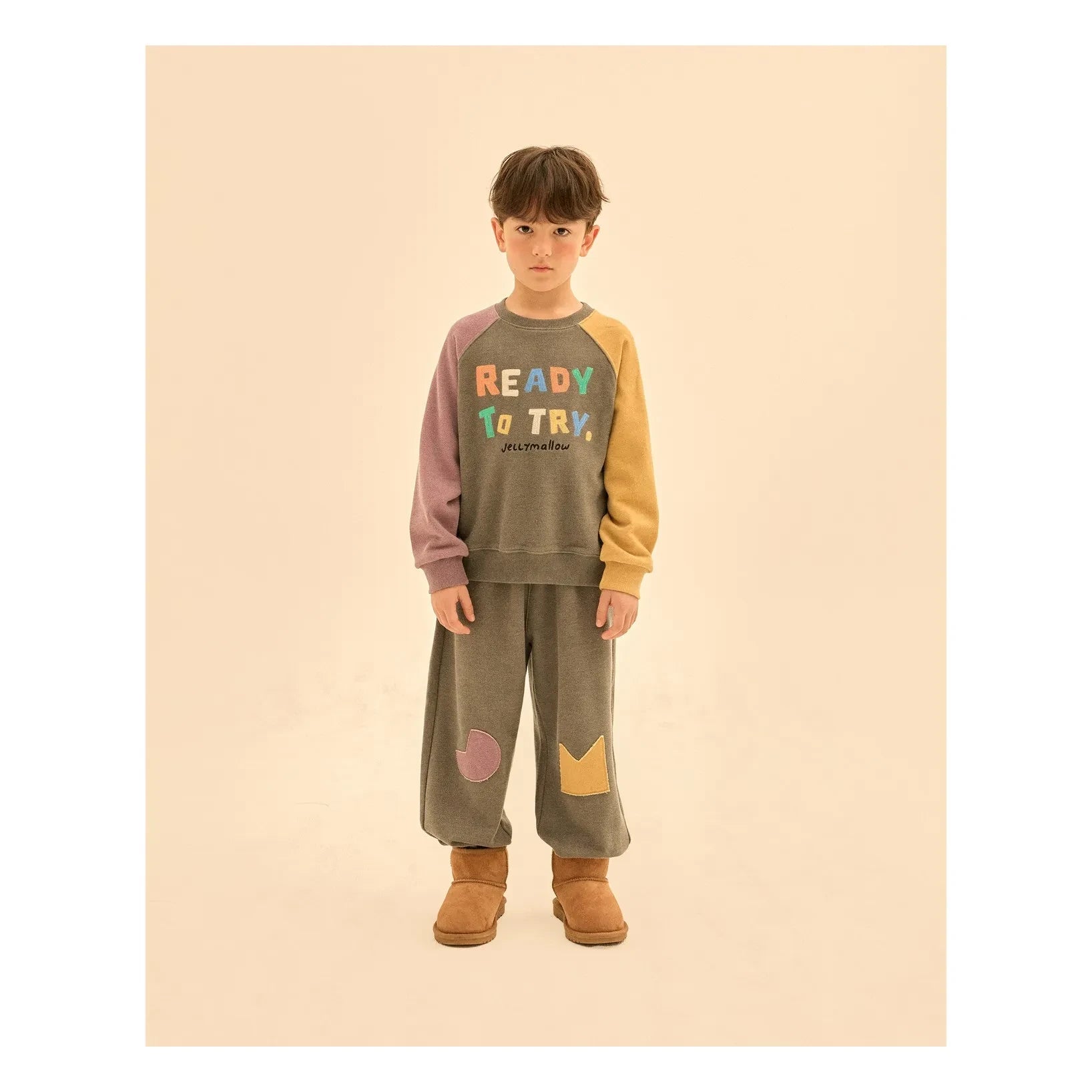 Jelly Mallow - Giyilmeye Hazır Sweatshirt | Kömür grisi