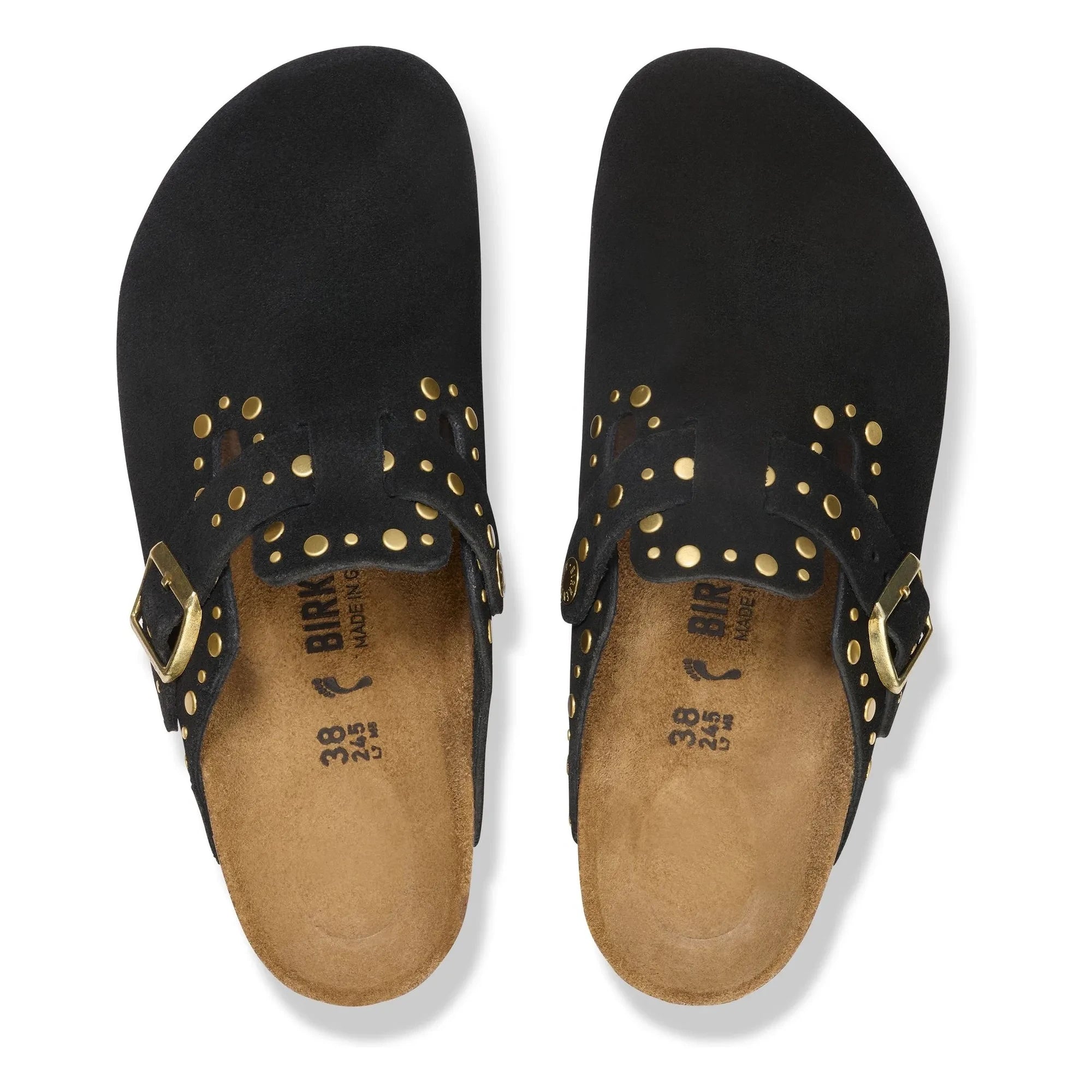 BIRKENSTOCK - Boston Rivet Clog'lar İsveç | Siyah