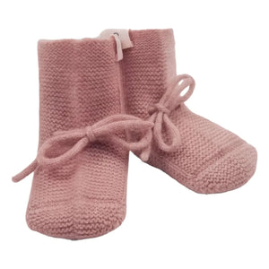 My Little Freckle - Zapatillas de estar por casa de cachemira orgánica | Rosa