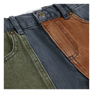 Bobo Choses - Organic cotton yoke jeans | Gray