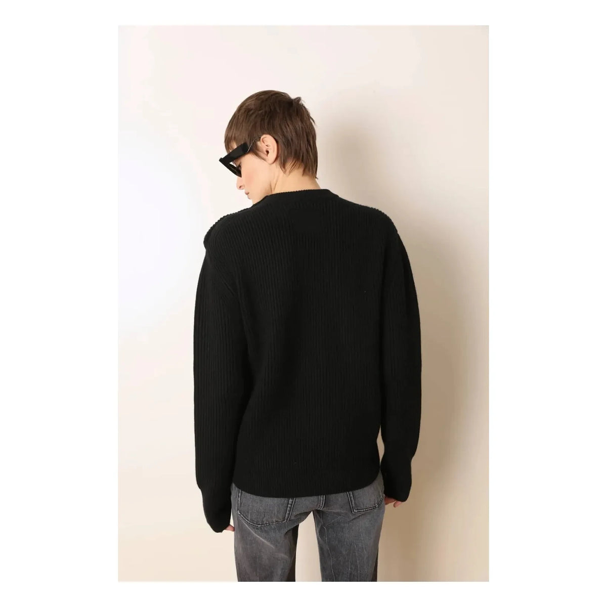 Laurence Bras - Woll-Bobin-Pullover | Schwarz