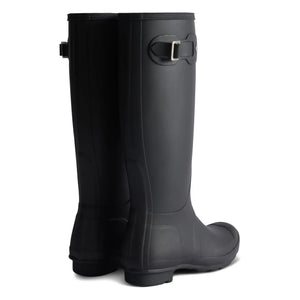 Hunter - Botas de agua de caucho Tartan Original | Negro