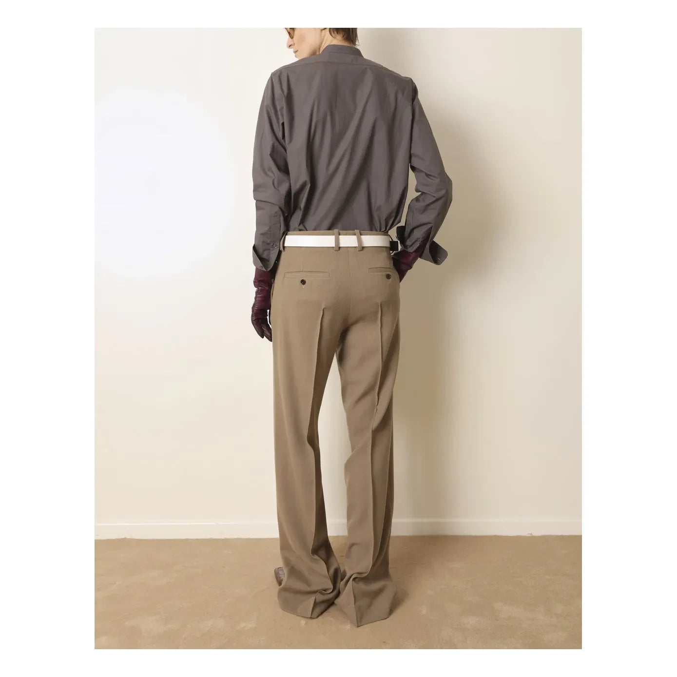 Laurence Bras - Carabiniere-Hose aus Wolle | Camel