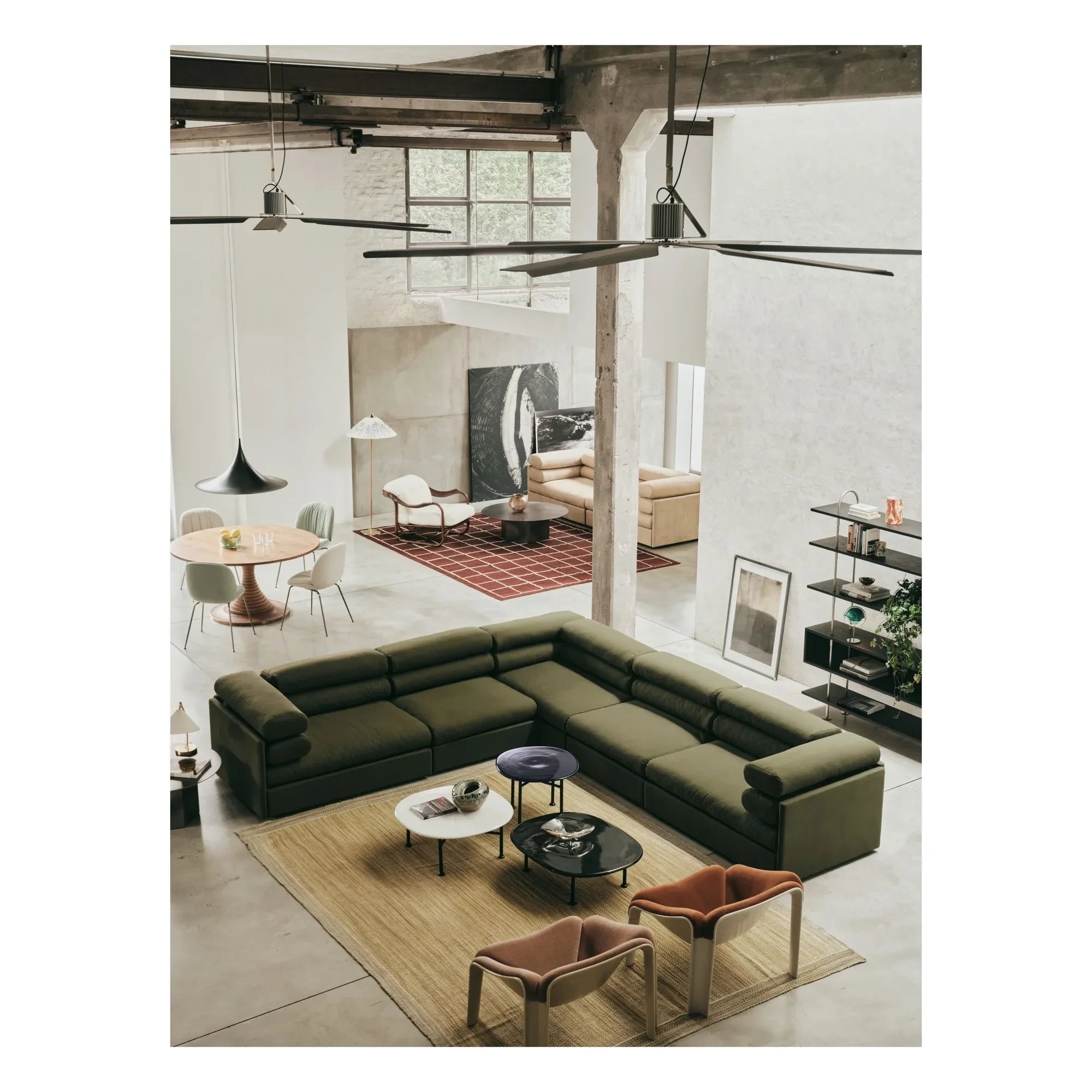 Gubi - Carmel Keramik Beistelltisch, OEO Studio | Schwarz