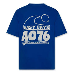 AO76 - Silas Easy T-Shirt Recycelte Baumwolle | Blau