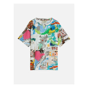 Scotch & Soda - Basquiat Unbreakable T-Shirt | Weiß
