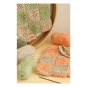 La Petite Épicerie - DIY Büyükanne Kareleri Çantam | Şeftali