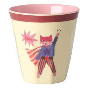 Rice - Heroes Melaminbecher - 6er-Set | Rosa