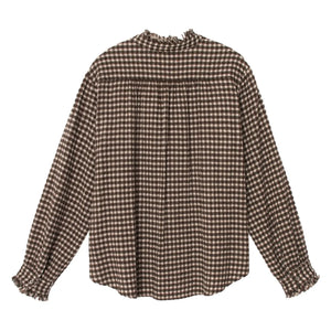 Xirena - Amélie Cotton Blouse | Brown