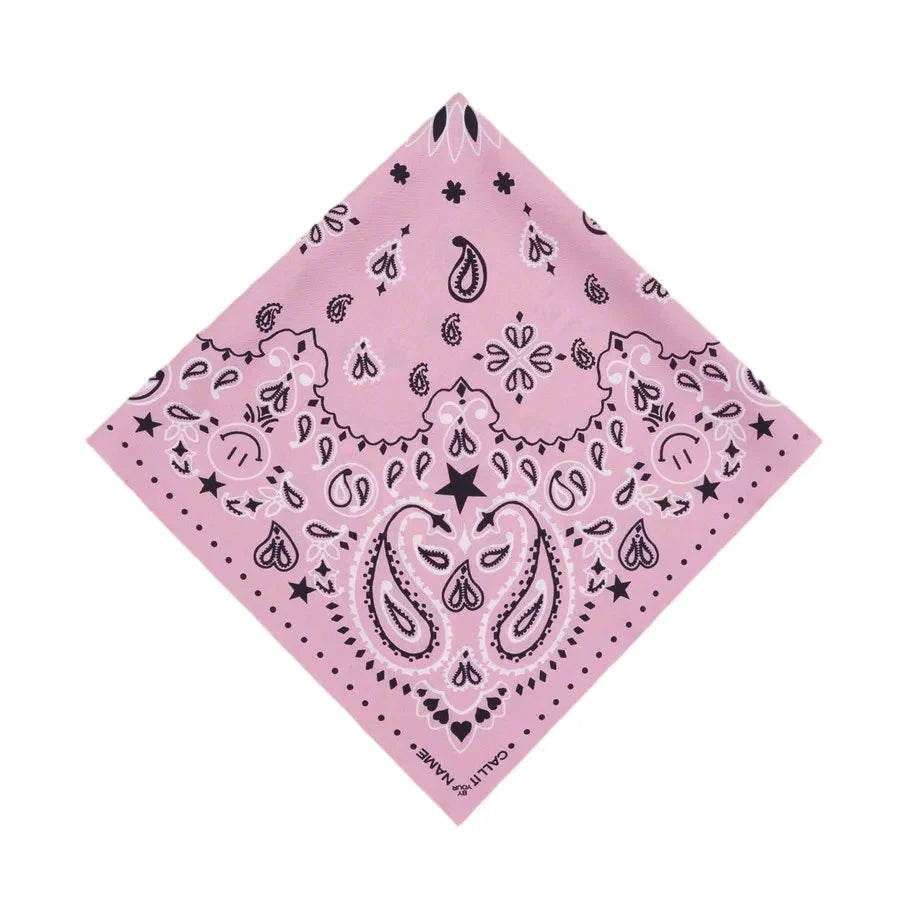 Call it by your name - Bandana Small Etoile Soie | Rosa