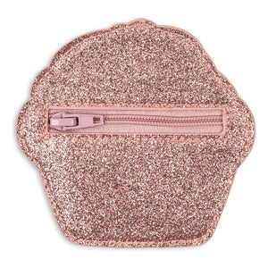 Konges Sløjd - Pailletten-Cupcake-Tasche | Rosa