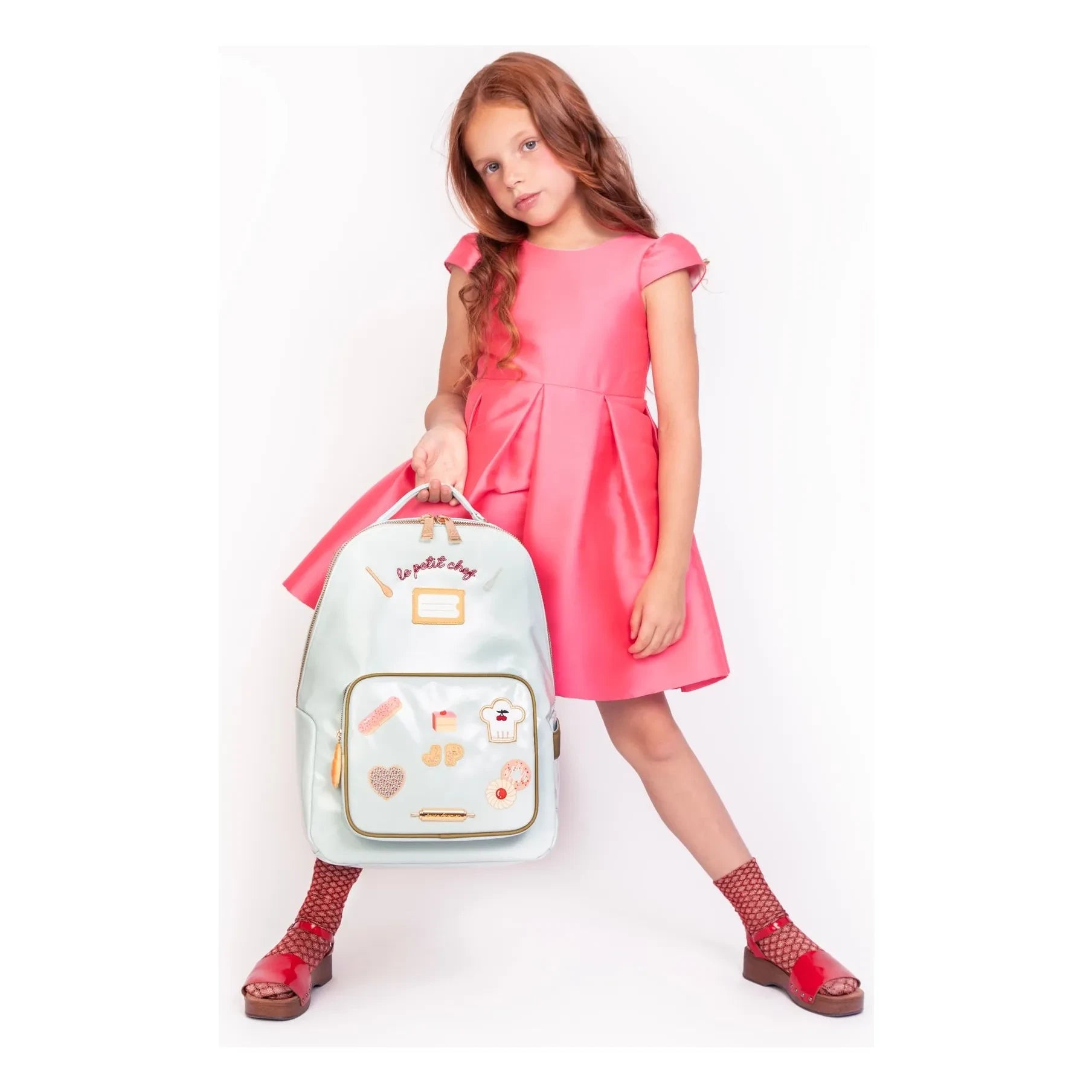 Jeune Premier - Bobbie Le Petit Chef Backpack | Light Blue
