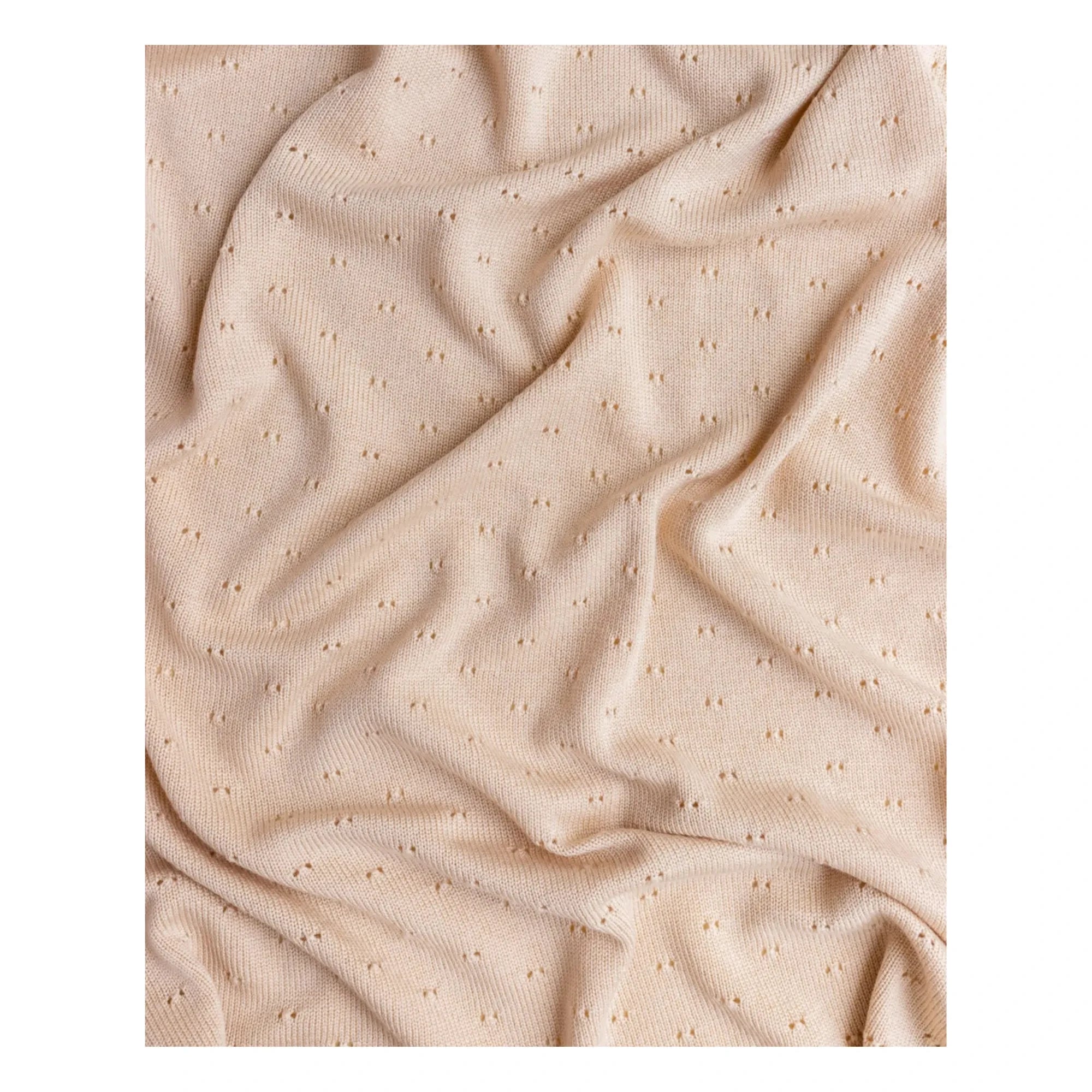 Hvid - Bibi Merino Wool Blanket | Oat