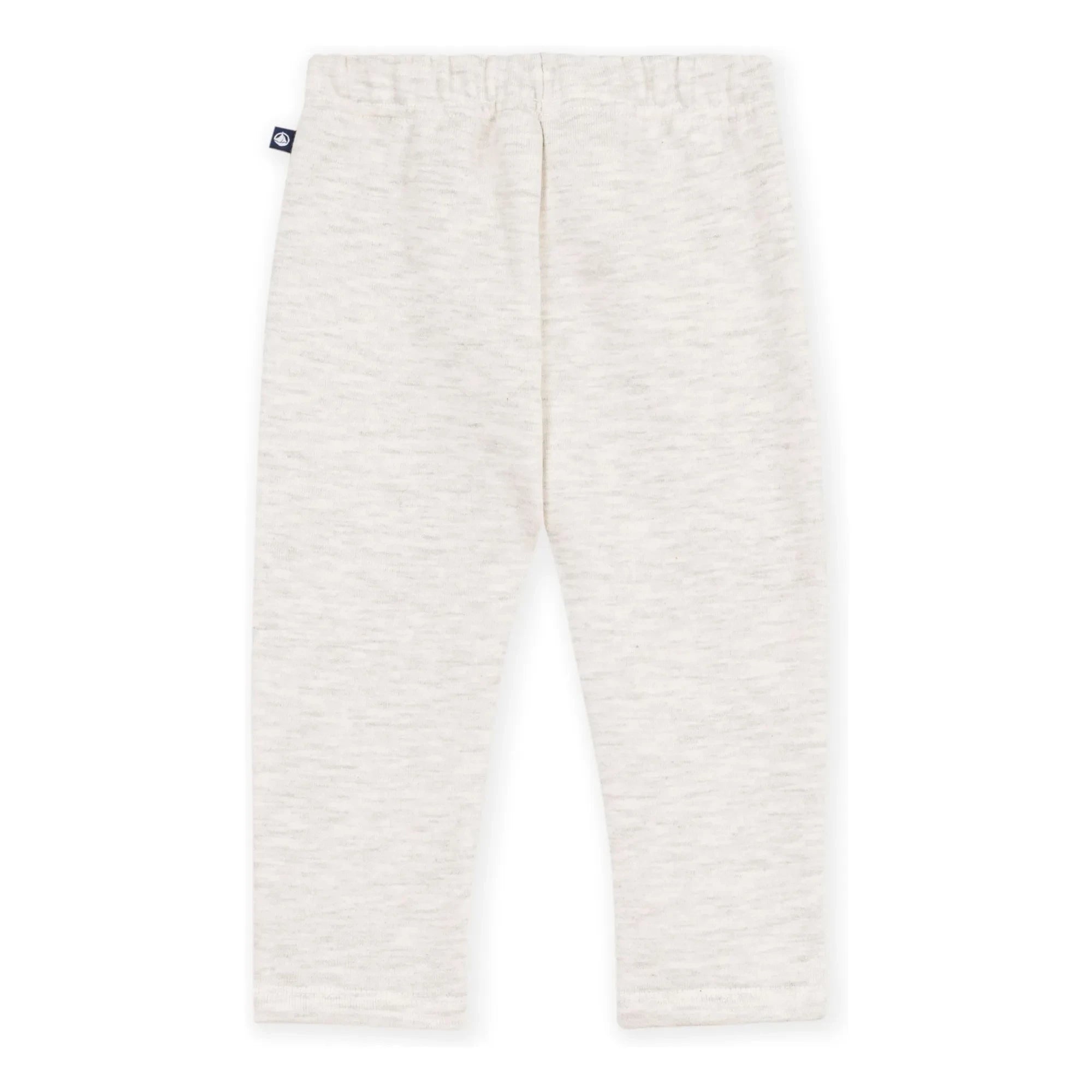 Petit Bateau - Pantalones lisos | Beige jaspeado