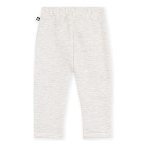 Petit Bateau - Pantalones lisos | Beige jaspeado