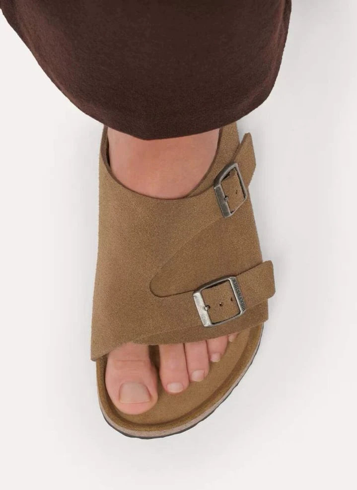 BIRKENSTOCK - Zürih Süet Sandalet