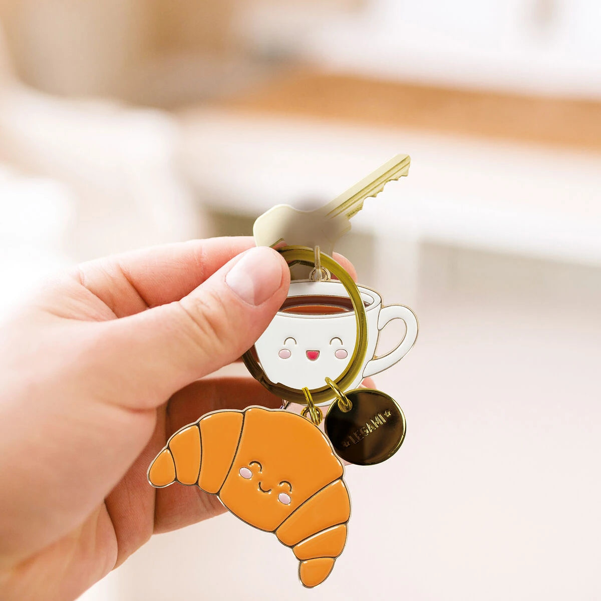 Legami - Enamel Key Chain - Breakfast - What a Anahtarlık!