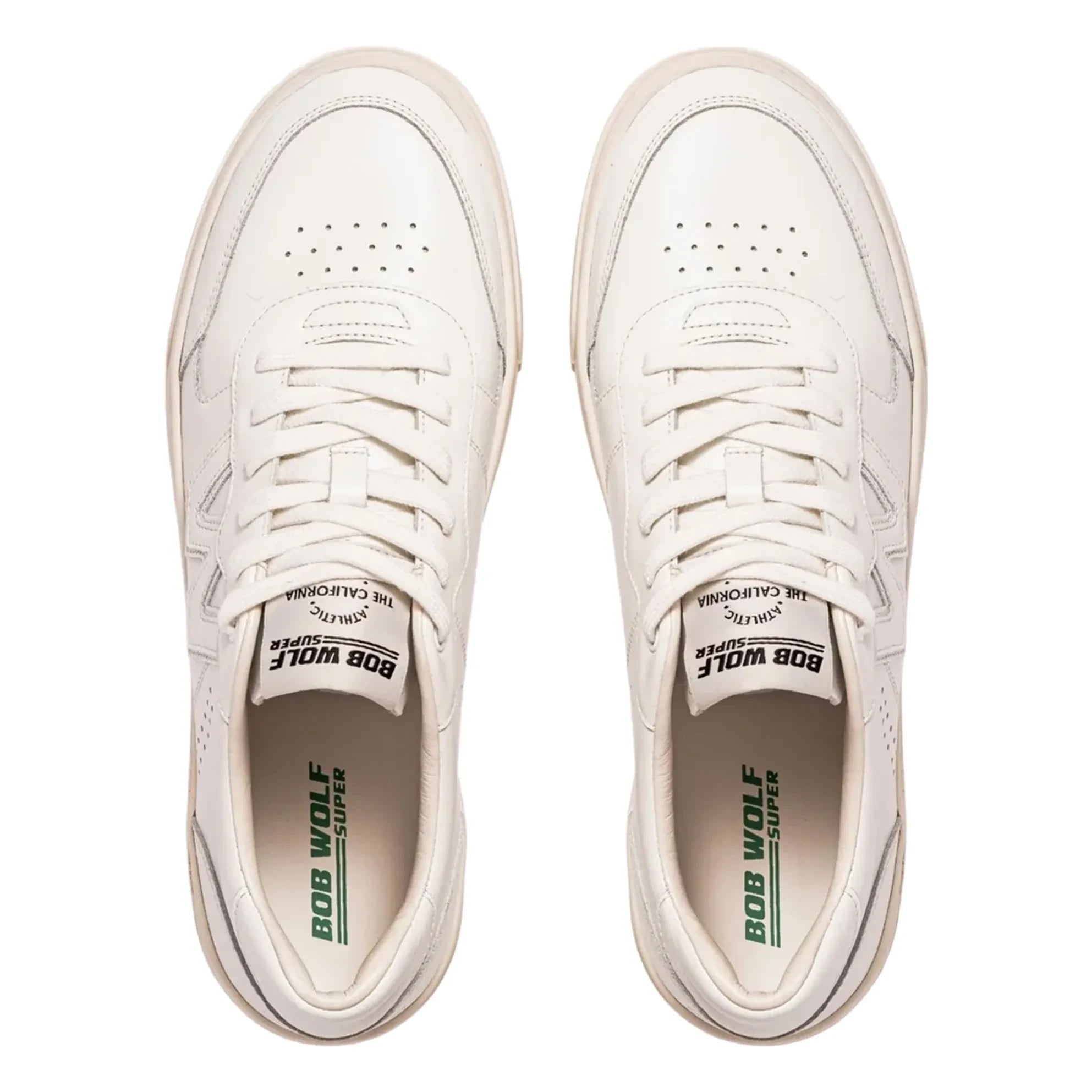Bob Wolf - Legacy Deri Sneaker'lar | Beyaz