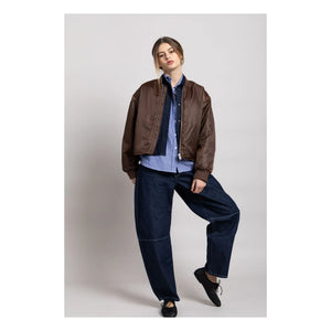 Smallable Woman - Bomber Court Solstice | Dark Brown