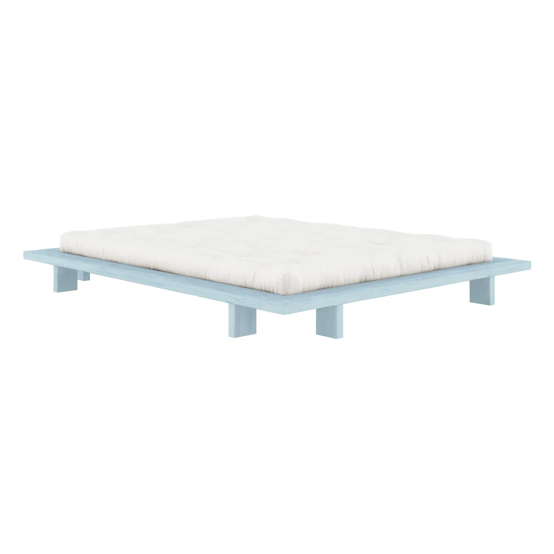 Karup Design - Japon ahşap yatak | Açık mavi