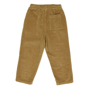 Búho - Pantalón de Terciopelo para Niña | Mostaza
