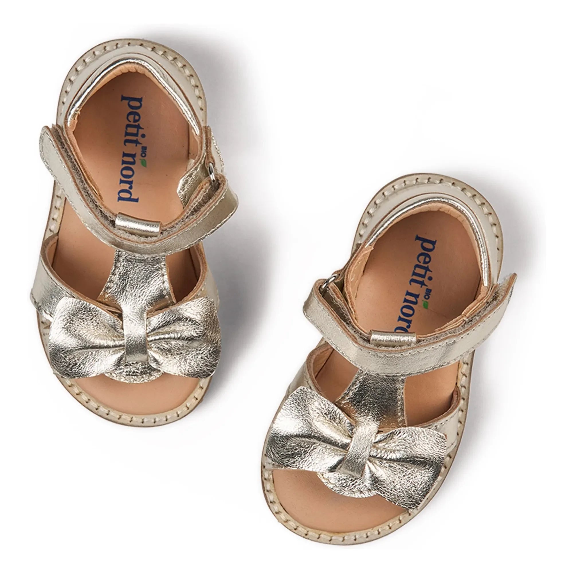 Petit Nord - Graue Sandalen | Silber