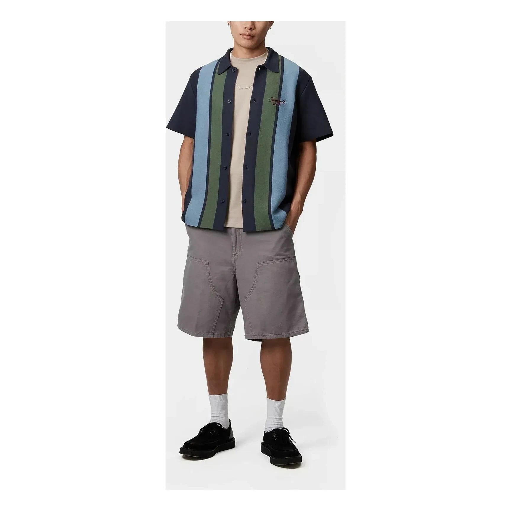 Carhartt WIP - Memory-Mesh-Hemd | Ink