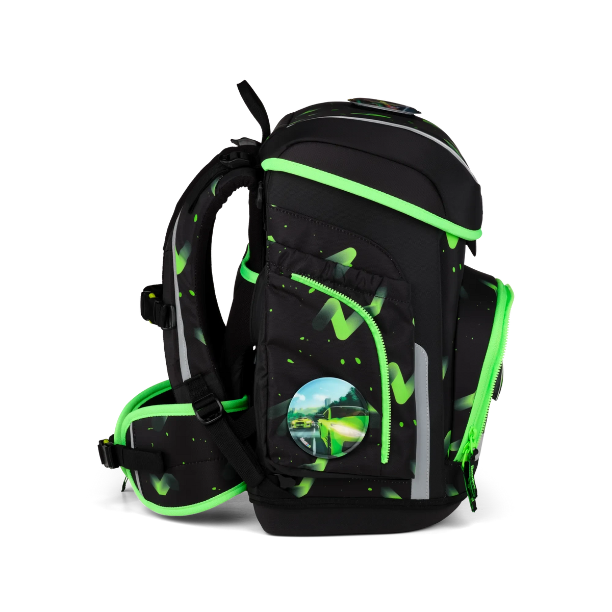 Ergobag - Set de Mochilas escolares cubo Beary Fast Lane