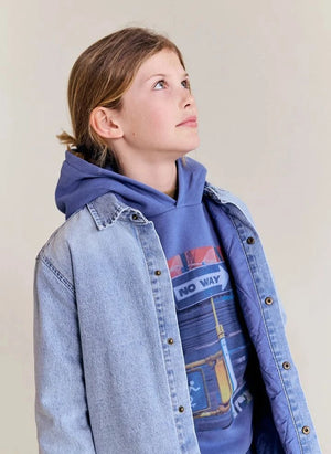 AO76 - Lou Denim Overshirt | Açık Denim