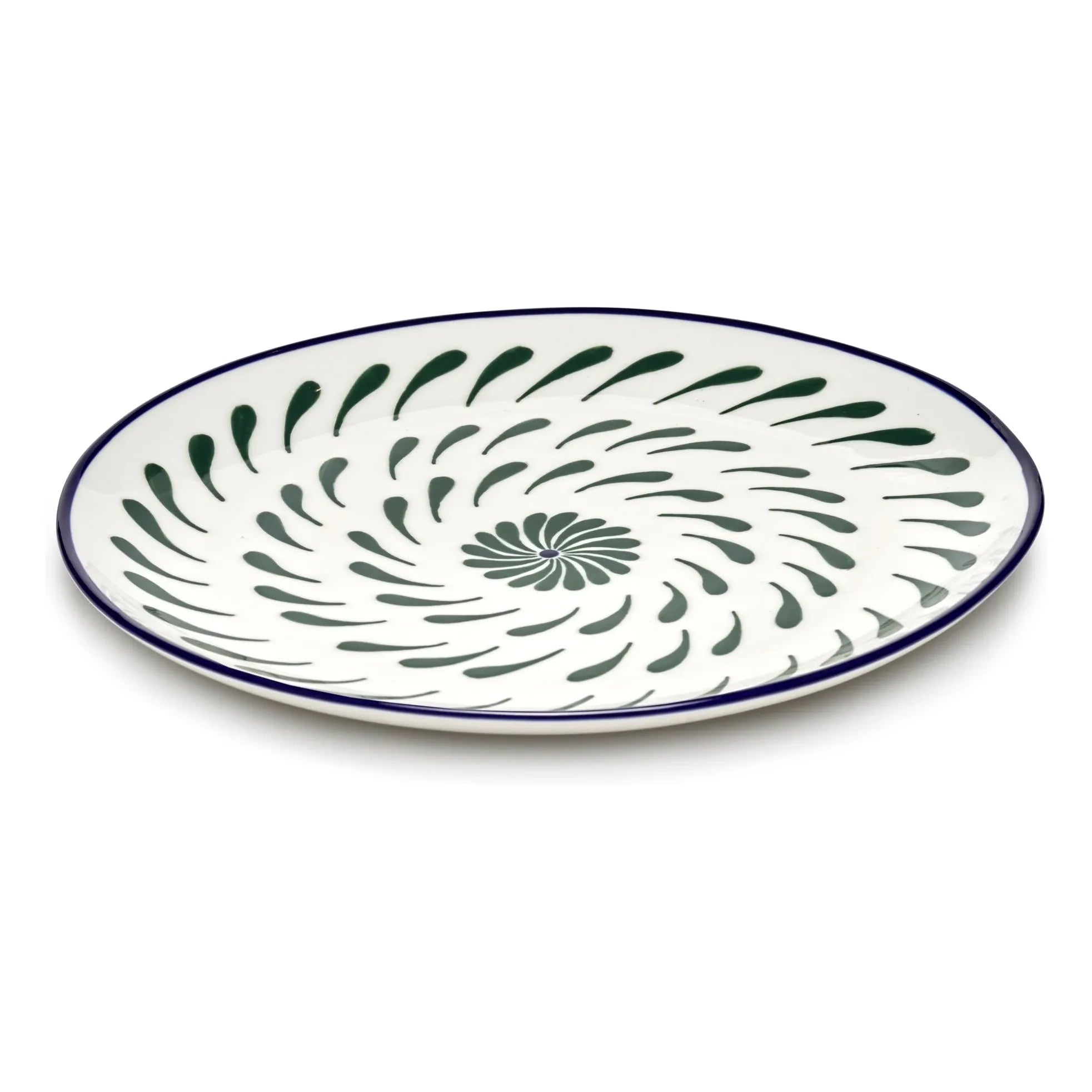 Serax - Baazar Speiseteller, Waww La Table - 4er Set | Grün