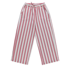 Poudre Organic - Pantalón Cherry a rayas | Rojo