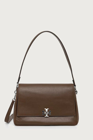 Tory Burch Charlie kadın deri crossbody çanta