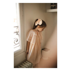 Louis Louise - Gestreiftes Libellen-Haargummi | Blassrosa