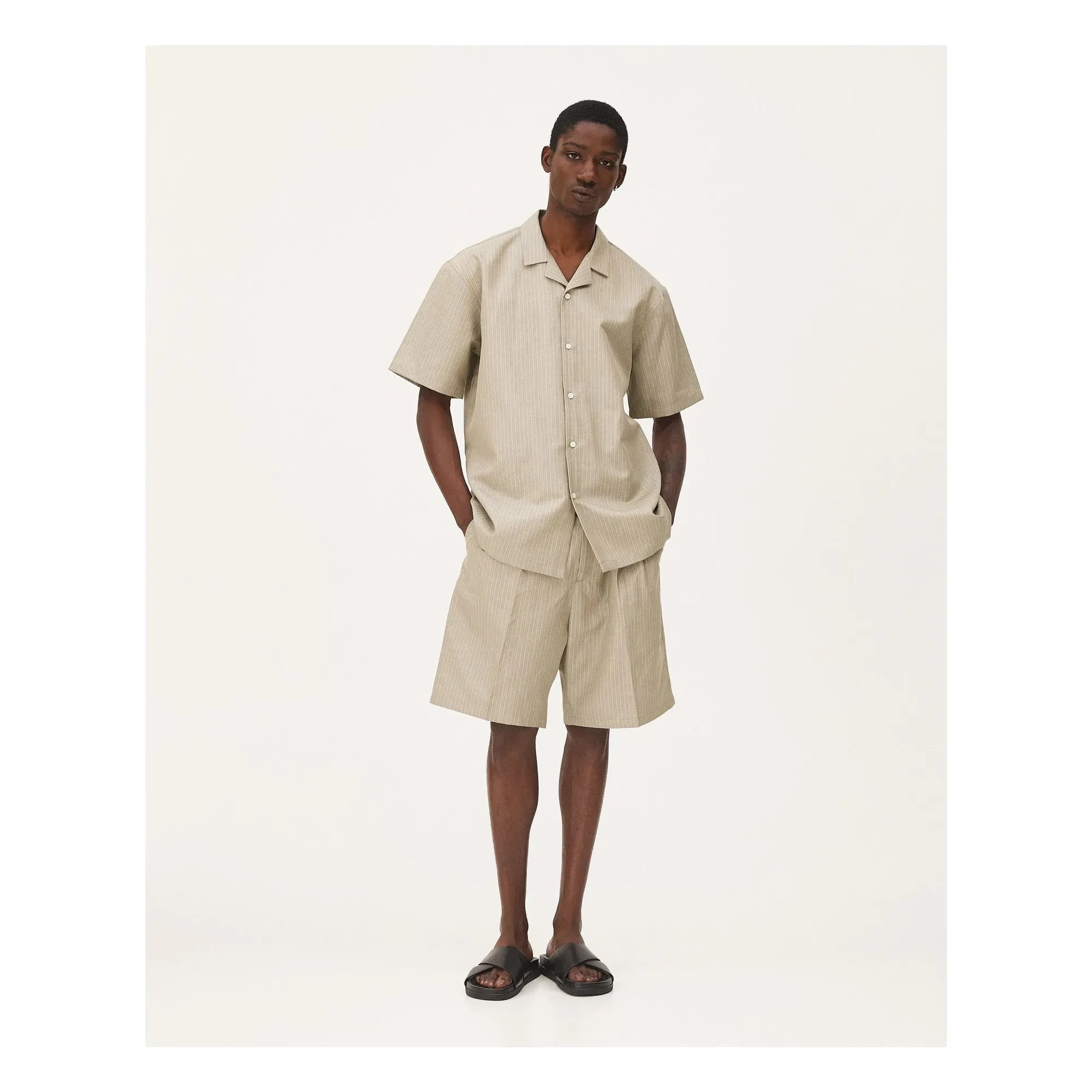 Noyoco - Orleans Baumwollhemd | Beige