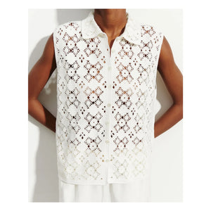 Bompard - Camiseta sin mangas de algodón | Natural