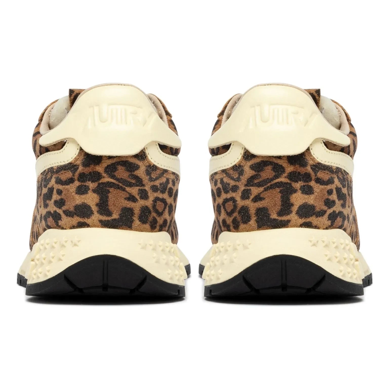 Autry - Reelwind Leopar Süet Sneakers | Kahverengi