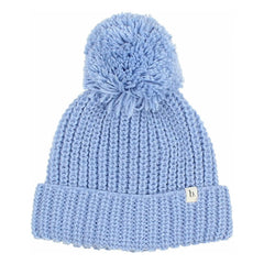 Búho - Gorro de alpaca de lana | Azul