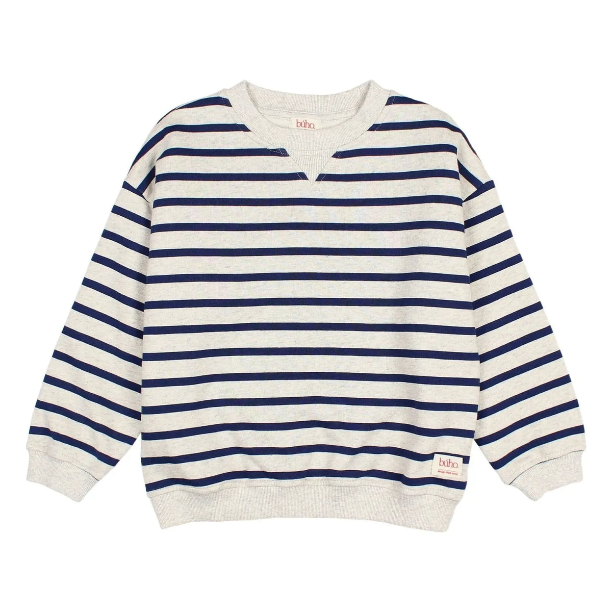 Búho - Sudadera de algodón orgánico Sailor | Azul marino