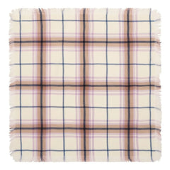 Bompard - Mini Carré Tartan Kaşmir Atkı | Mauve