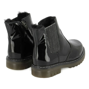 Pom d'Api - Sid Jod Zip Kür Barniz Bota | Negro