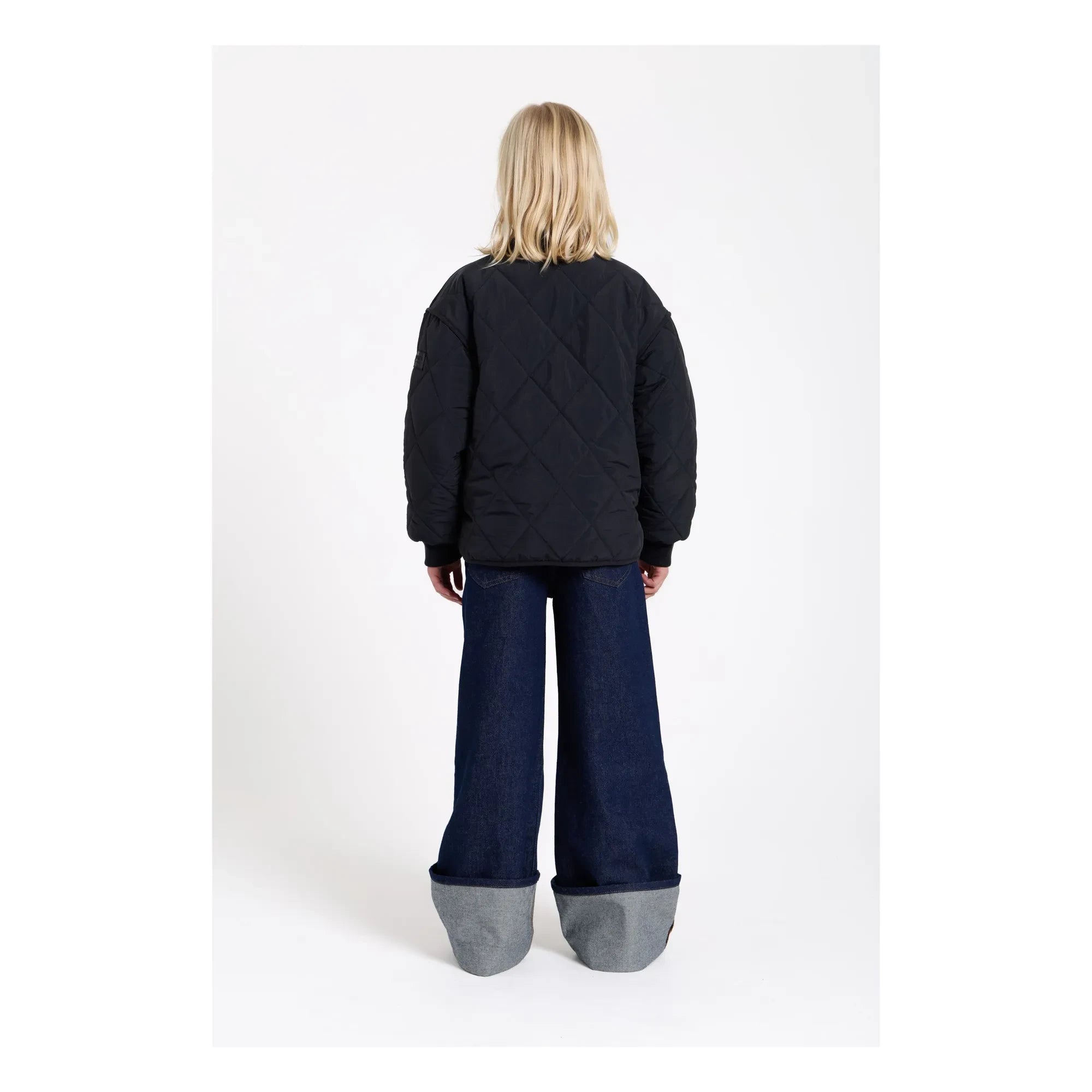 Finger in the nose - Braidy Gesteppte Bomberjacke | Schwarz