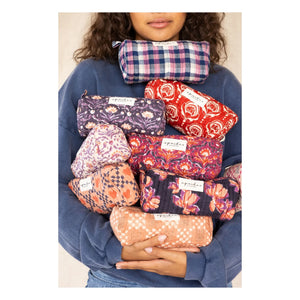 Apaches - Opal Quilted Pen Case | Pink