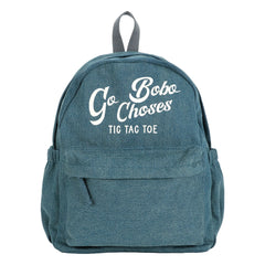 Bobo Choses - Organic Cotton Denim Backpack | Blue
