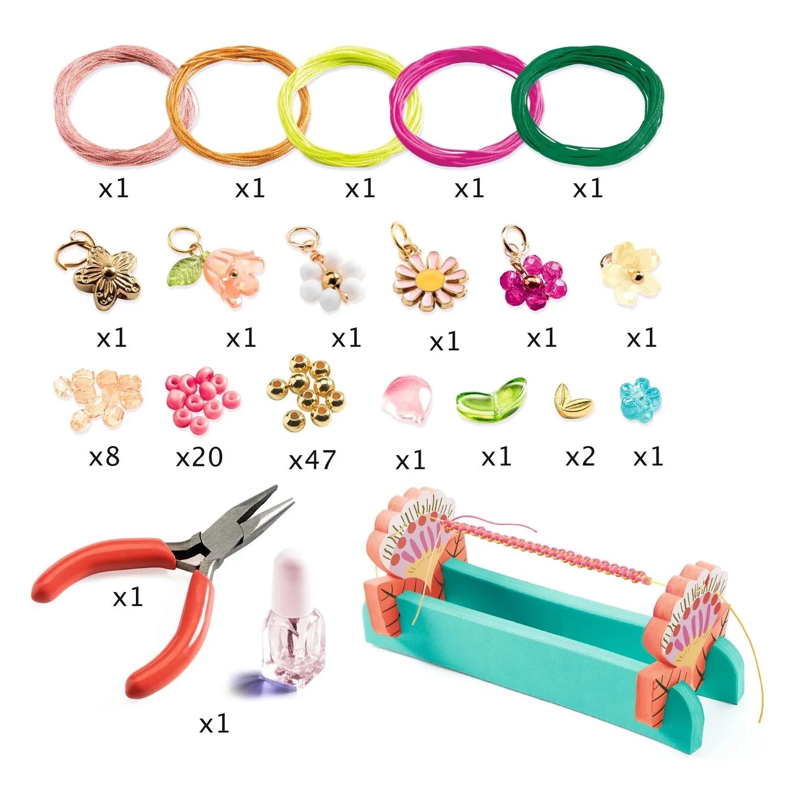 Djeco - DIY Kiti - Makrome Bileklikler
