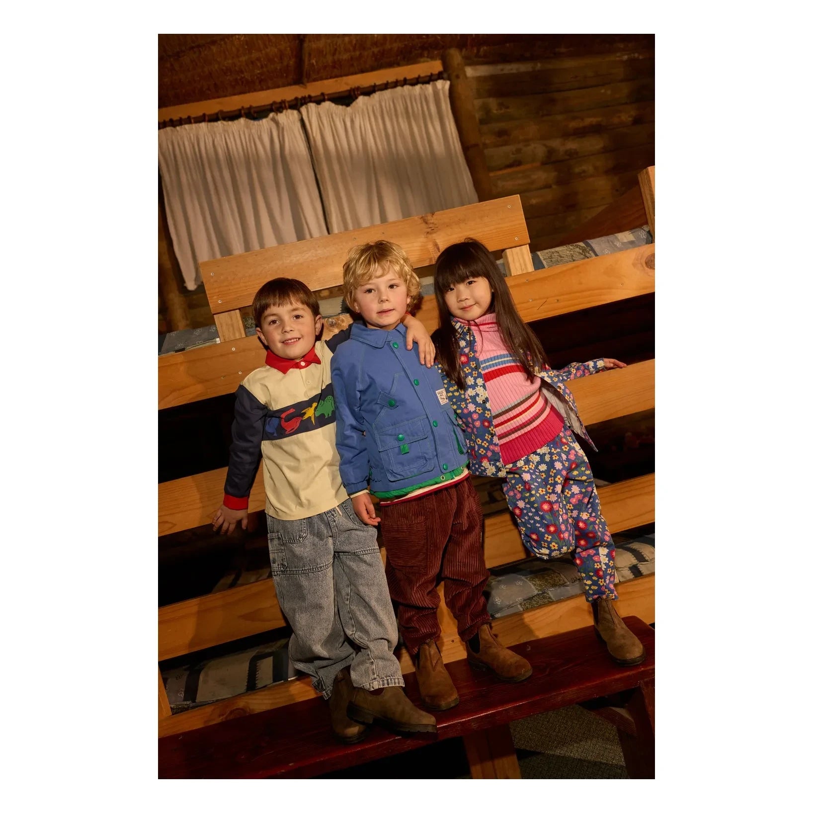 Goldie + Ace - Dinazor Polo Tişört | Lacivert