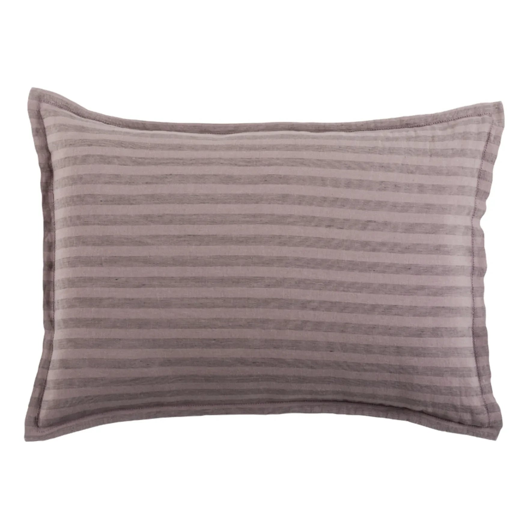 Le Monde Sauvage - Sandhills Linen Pillowcase | Purple