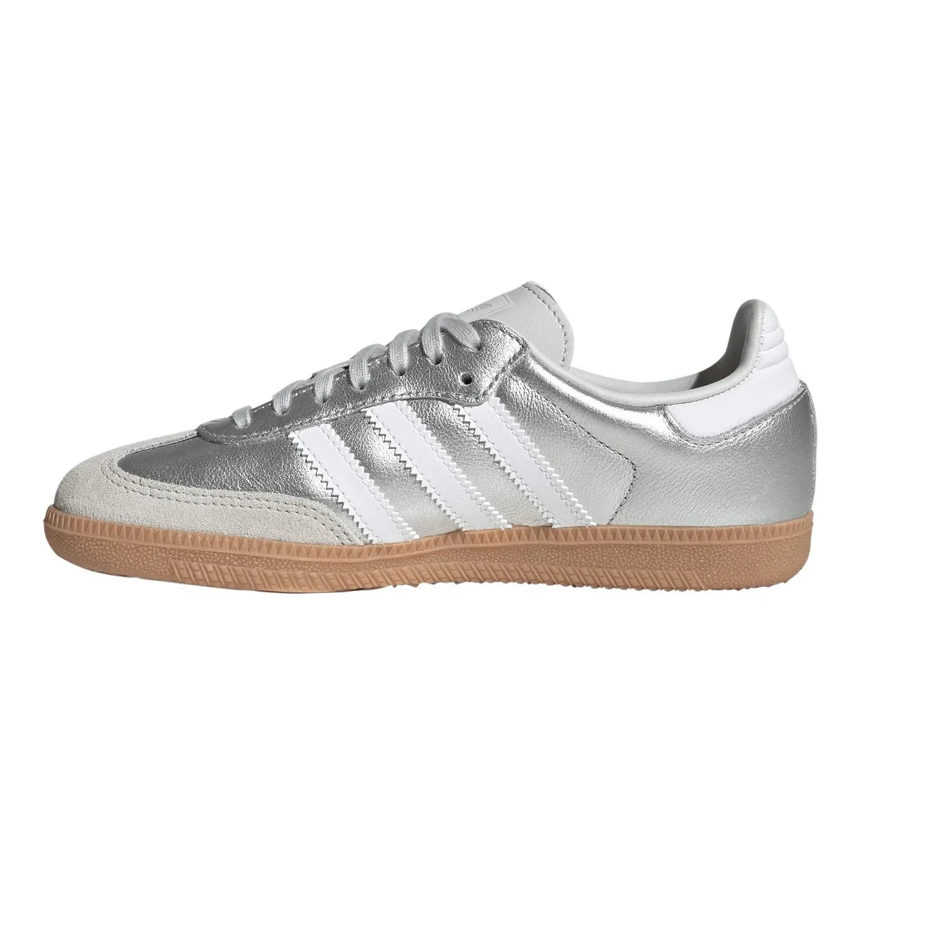 Adidas - Samba OG Bağcıklı Spor Ayakkabılar | Gümüş
